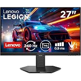 Lenovo Legion 27-10 | 27" (68.58cm) FHD IPS 240Hz Gaming Monitor | 0.5ms, AMD FreeSync, NVIDIA G-Sync 99% sRGB, 2xHDMI 2.1 TM