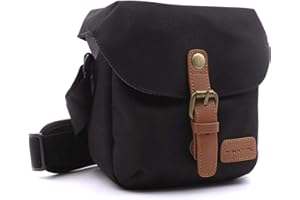 Baxxtar Louis - Housse Sac Compatible avec - Canon EOS RP R10 R100 M50 SX540-HS - Fujifilm X-M5 X-S10 X-S20 X-T3 X-T4 X-T5 X-T30 X-T100 X-T200 - Nikon B500 - Panasonic DC FZ1000 II FZ82 DMC-FZ300 etc