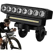 Luce Bici Anteriore 3 LED USB Ricaricabile – Impermeabile E Super Luminosa – 206g