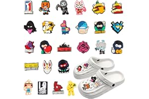 Luclay Shoe Charms Decorations for Kids, Anime Shoe Charm Accessory, DIY Decorative Gifts Shoe Charms for Boys Girls Kids Adults Summer Clog Sandal Bracelet Badges Wristband Decorations