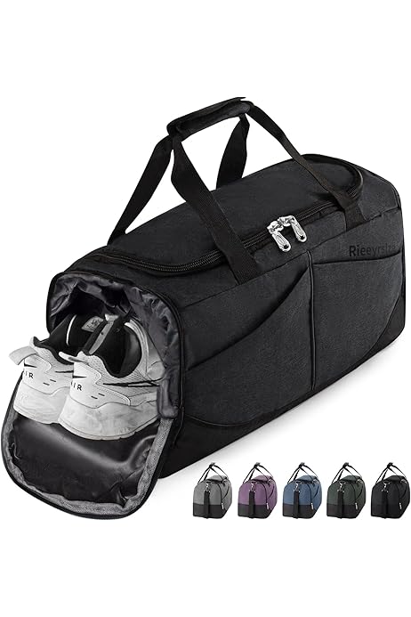 Borsone Viaggio Flintronic 27L - Impermeabile Con Scomparto Scarpe - Foto 7