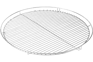 HeRo24 (R) Grille de cuisson ronde chromée 70 cm Pièce de rechange pour barbecue