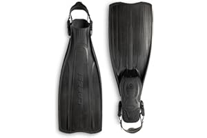 Cressi Pro Light - Scuba Diving Heel Flippers Fins , Adult Unisex