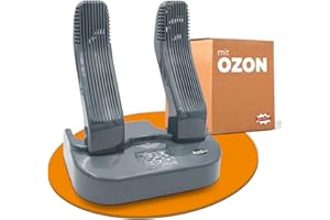 ‎BOOMDING Schuhtrockner elektrisch - Antibakteriell mit [AKTIVSAUERSTOFF] zur Desinfektion Schuhwärmer Stiefel Trockner Für Skischuhe Kinderschuhe Heizung Lüfter Sneaker Helm
