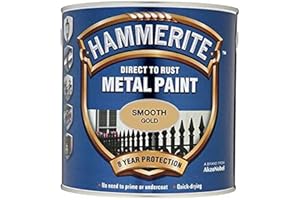 Hammerite Sfgo750 750 ML Direct sur Rouille Finition Lisse – Doré