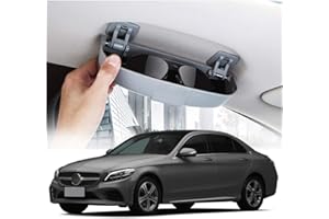 Ruiya Sonnenbrillenhalter Auto Kompatibel mit Mercedes GLA X156/ GLC X253/C klasse W205/B klasse W246/A klasse W176, Brillenetui Auto Glasses Case Holder Auto Sonnenbrille Brillenetui Brillenbox