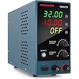 Adjustable DC Power Supply (0-30 V 0-10 A) HANMATEK HM310 Mini Variable Switching Digital Bench Power Supply