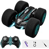 Uzaktan Kumandalı Kırılmaz S&uuml;nger Teker 20 KM/H Yapabilen 4X4 Akrobatik Drift RC Araba LED Işıklı 360&deg; D&ouml;nebilen Şarjlı 2.4GH