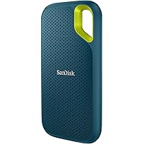 Sandisk Extreme Portable 2TB, 1050MB/s R, 1000MB/s W, 3mtr Drop 