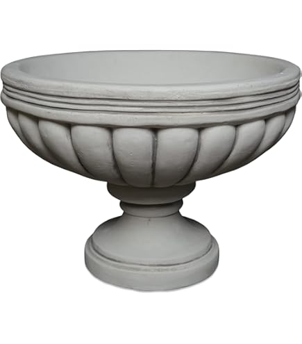 Vase Chambord L'Héritier Du Temps - Jardinière Fonte Grise 37,5x61cm