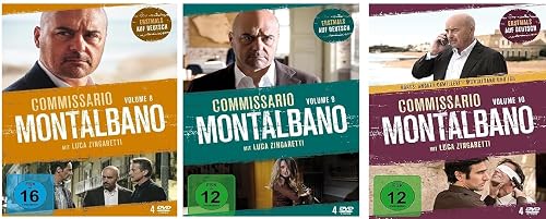 »Il Commissario Montalbano: Volumes 8, 9, 10 (27-37)«