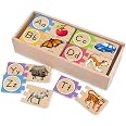 Melissa & Doug Steckpuzzle Aus Holz - Englisches Alphabet Mit 26 Teilen