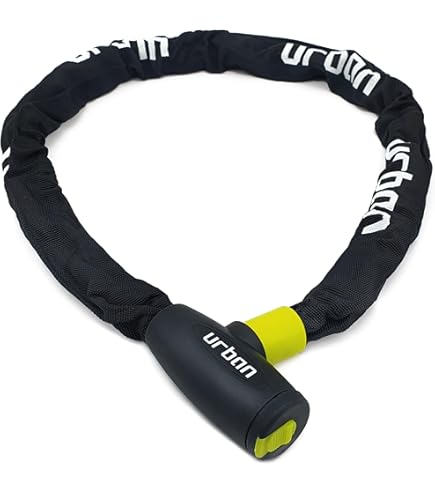 Antivol Chaîne Vélo On Bike 0,4x60cm Avec Cadenas Acier - Neuf