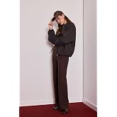 DeFacto Beli Lastikli Wide Leg Geniş Pa&ccedil;a Eşofman Altı F0981AX25WN
