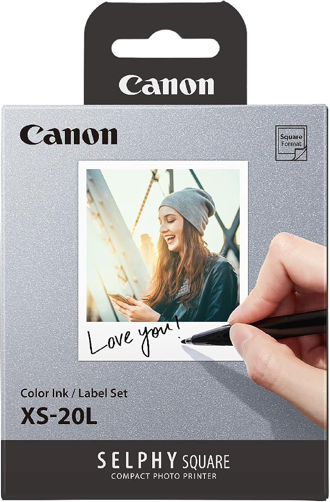 Canon Qx10 Selphy Mürekkep ve Kağıt Seti XS-20L (Canon Eurasia Garantili)