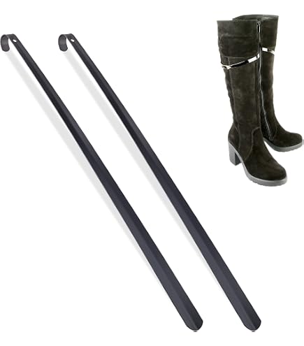 Chausse-Pied Acier Inoxydable Long 80cm - Métal Robuste Pour Homme Femme Enfant Et Senior