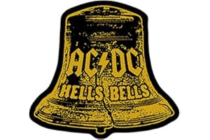 LUPSTY n.g. AC/DC Hells Bells Cut Out Aufnäher / Patch