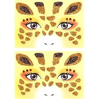 Festartikel Müller Kinder Kostüm Giraffe Kleid Haarreif Karneval Fasching Gr.116/128