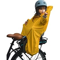 Housse De Pluie Universelle Pour Siège Enfant Vélo – Respirante, Imperméable Avec Fenêtre Transparente Et Fermeture Éclair