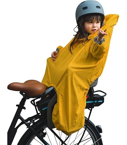 Housse Imperméable Transparente Pour Siège Vélo Enfant – PVC, 78x55x45 Cm, Protection Pluie, Vent, Froid, Universelle - 10