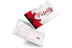 KOÏLWËS Carta Fedeltà - Fidelity Cards - Tessere Fedeltà - Buoni Regalo- Fidelity card estetista, parrucchiera, massaggiatrice, centro estitiso e attività commerciali (100 fidelity cards)