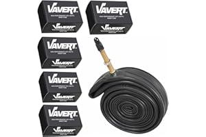 Vavert 700 x 35-43c Hybrid Bike Inner Tubes - Presta Valve (Pack of 5)
