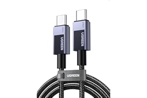 ‎UGREEN UGREEN 240W kabel USB C do USB C PD 3.1 kabel USB C do szybkiego ładowania kompatybilny z iPhone 15 Pro Max, M3 MacBook Pro/Air, iPad Pro/Air 2024, Galaxy S24 Ultra itp(2M)