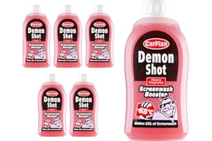CarPlan Demon Shot Screenwash Booster, 500ml (Pack of 6)