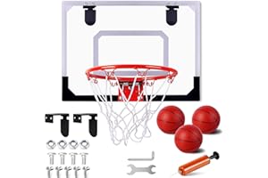 STAY GENT Mini Canasta Baloncesto Interior para Niños y Adultos, Canasta Baloncesto Infantil Oficina y Casa con Balón, Juego Juguetes de Regalo para Niños Niñas