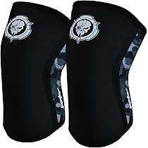 Ginocchiere A Compressione Nisrok In Neoprene 7mm - Supporto Per Palestra, Sollevamento Pesi E Sport - Foto 3