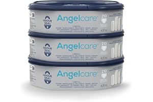 Angelcare Nachfüllkassette für Windeleimer Dress-Up und Classic XL, 3er-Pack