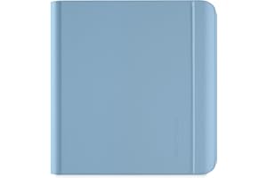 Custodia Notebook SleepCover per Kobo Libra Colour e Stylus | Blu crepuscolo| Tecnologia Sleep/Wake | Supporto Integrato 2 Posizioni | Pelle Vegana | Compatibile con l’eReader Kobo Libra Colour da 7”