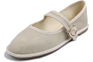 Feversole Ballerina Pelle Scamosciata Colorata con Cuscino in Memory Foam per amaretti da Donna