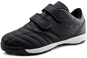 JABASIC Zapatos de fútbol para niños al aire libre interior fútbol entrenamiento césped Cleat zapatillas