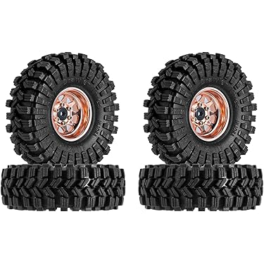 Pneus En Caoutchouc RC 12 Trous, Fonction D'amortissement De Force