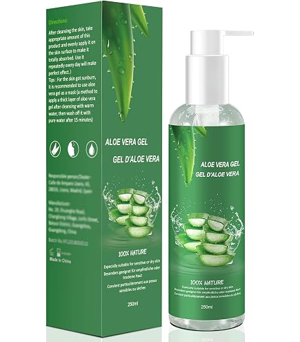 Apis Aloe Vera Gel fr Gesicht und Krper - 99% Aloe Vera - 300 ml -  Feuchtigkeit, Regeneration, Beruhigung fr gereizte Haut, Parabenfrei,  Schnell einziehend : Amazon.de: Kosmetik
