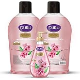 Duru Organik Zeytinyağlı Kiraz &Ccedil;i&ccedil;eği Sıvı Sabun 1,5+1,5+500ml