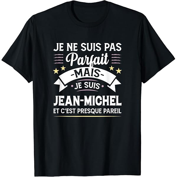 Débardeur Drôle "Si T'as Pas Michel T'as Rien" - Cadeau Humour Prénom Michel Homme/Femme