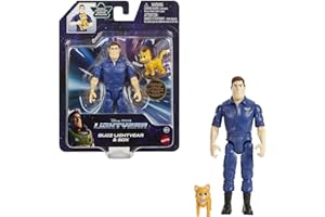 DISNEY PIXAR LIGHTYEAR Disney Pixar Buzz l'Eclair Buzz Combinaison de Pilote 12cm, jouet pour enfant dès 4 ans, HHJ80