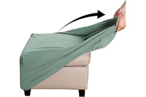 YEKUHE Hockerbezug Quadratisch Ottomane Schonbezug Quadratische Stretch Hocker Bezug Hocker Bezug für Ottomane Überzug Hockerbezug Quadratische Ottomane Abdeckungen ( Color : #13 , Size : 40x40cm/16x16in )