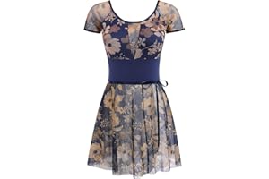 OBEEII Justaucorps Danse Femme Manches Longues Body de Danse Ballet Justaucorps Gymnastique Patinage Artistique Vêtements Sportswear