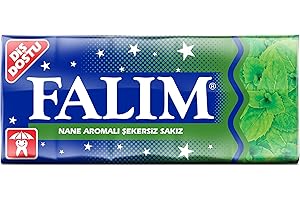 Falim Mint Flavourless Chewing Gum (20 x 5 pieces/lot/140g)