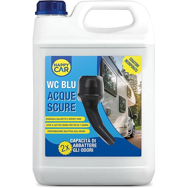 Liquido B-Fresh Blue 2 Litri X3 - Elimina Odori Per WC Chimici, Camper, Roulotte E Barche - Foto 9