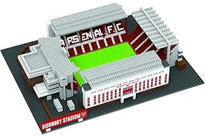 FOCO Officially Licenced Arsenal FC BRXLZ Stadium Construction Building Toy 3D