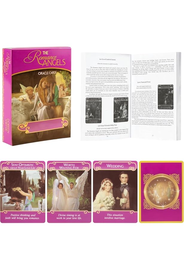The Romance Angels Oracle Cards : Virtue PhD, Doreen: Amazon.in: Books