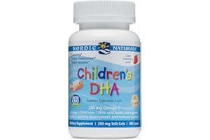 NORDIC NATURALS Ultimate Omega Children's DHA Formula 250mg - Strawberry (Same as DHA Junior) - 180 - Softgel