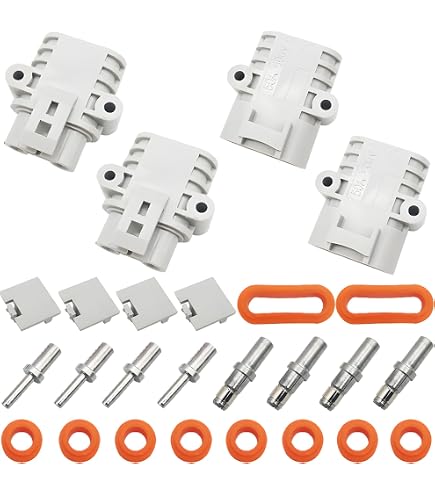 5pcs 50A Batterie Quick Connect Disconnect Elektrischer Stecker mit 10