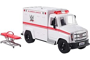 Mattel GNK12 WWE Slambulance Action Figures, Multicolor