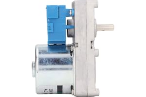 Snigelmotor för pelletsugn, 20 W, stark ledningsförmåga, litet motstånd, AC 220 V, stor växellåda, torsionssnigelmotor, stabil rotation, slitstark för ugn (3 rpm)