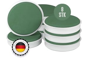 ELES VIDA Lot de 8 pots cylindriques en mousse pour fleurs de 13 cm – Mousse humide, mousse enfichable, cône, compositions florales – Éponge à emboîter pour bricolage, mariage, cadeaux, décoration, composition